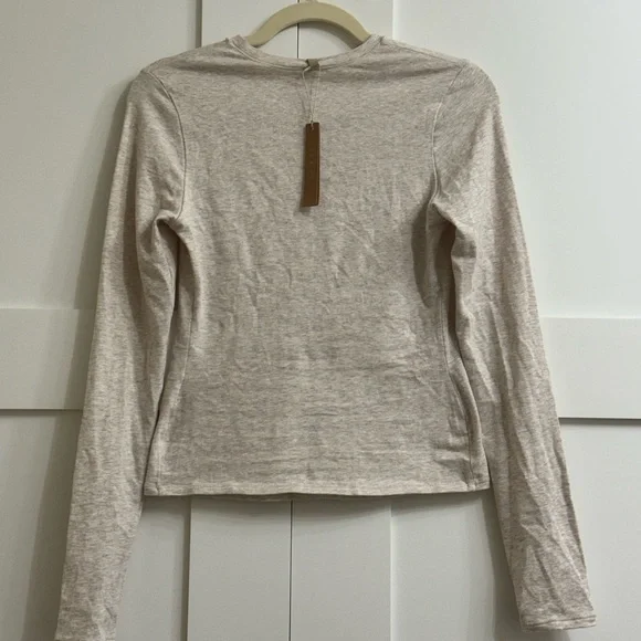 NWT Skims Cotton Jersey Long Sleeve
T-Shirt MEDIUM - Picture 3 of 5